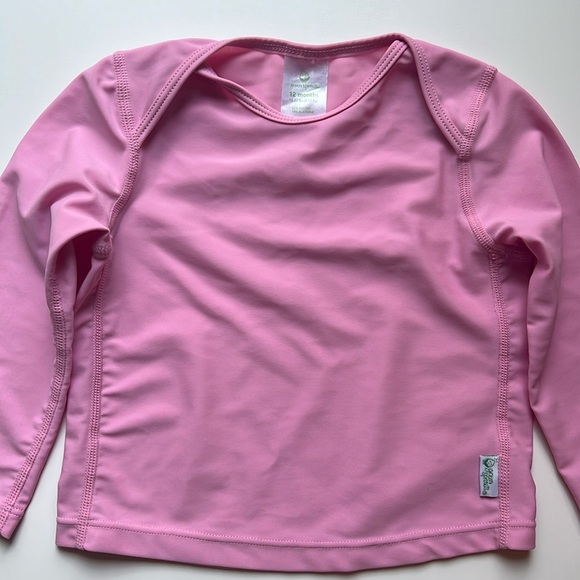 Bundle of i play. by green sprouts Easy-on Rash Guard Shirts - 12 Months - Picture 3 of 11